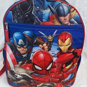 Kids Avengers Marvel Canvas Backpack